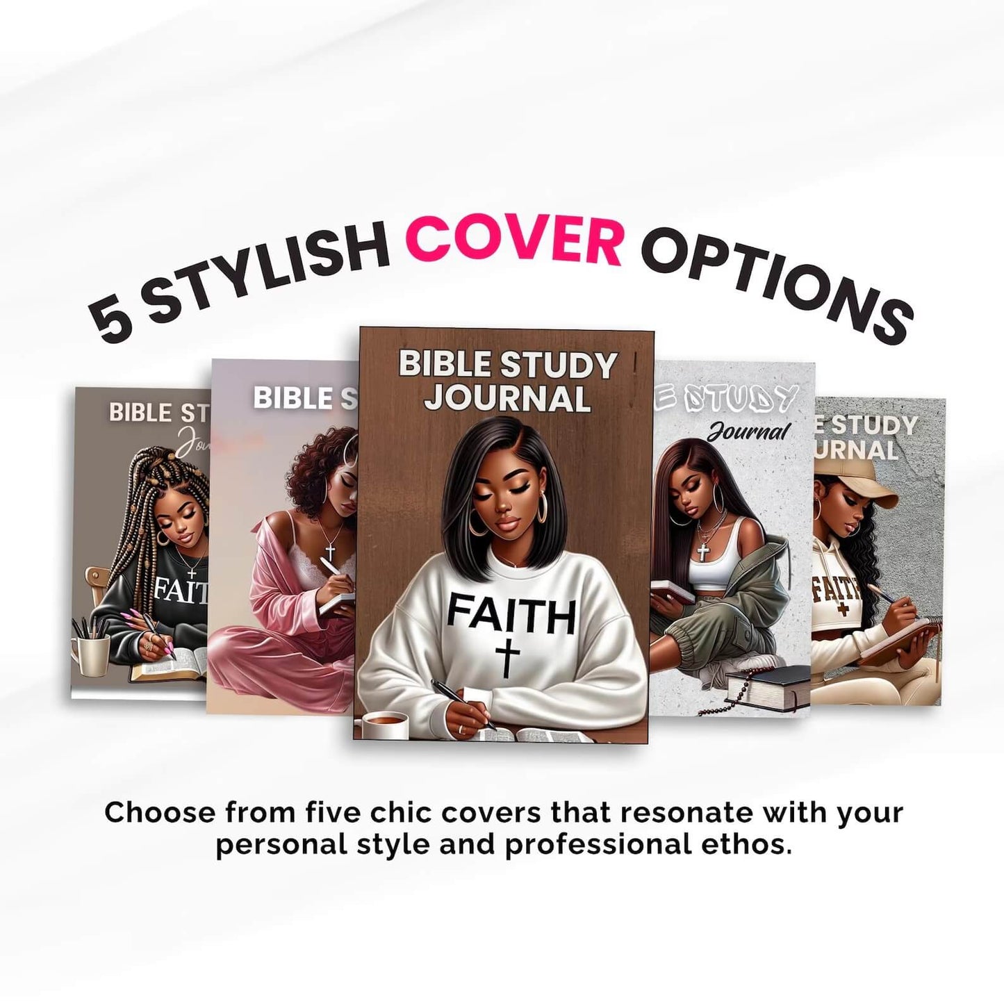 ๐ Bible Study Journal with Resell Rights | PLR & MRR - Deepen Your Faith Journey!