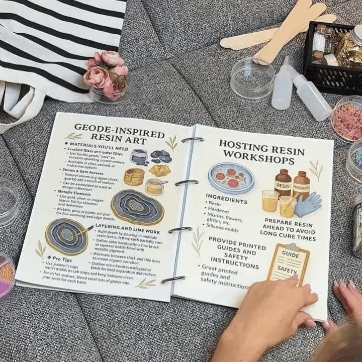 Resin Art Master Notes 1,000+ Guides for Perfect Results