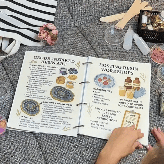 Resin Art Master Notes 1,000+ Guides for Perfect Results